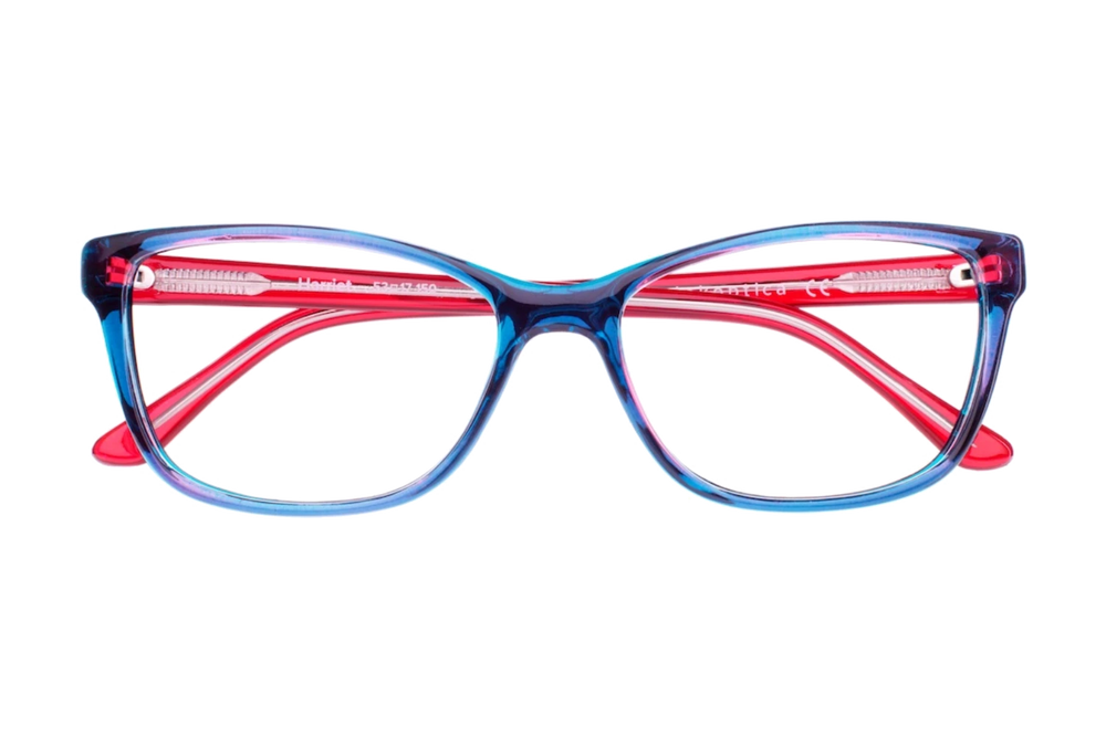 Harriet Blue Red computer glasses